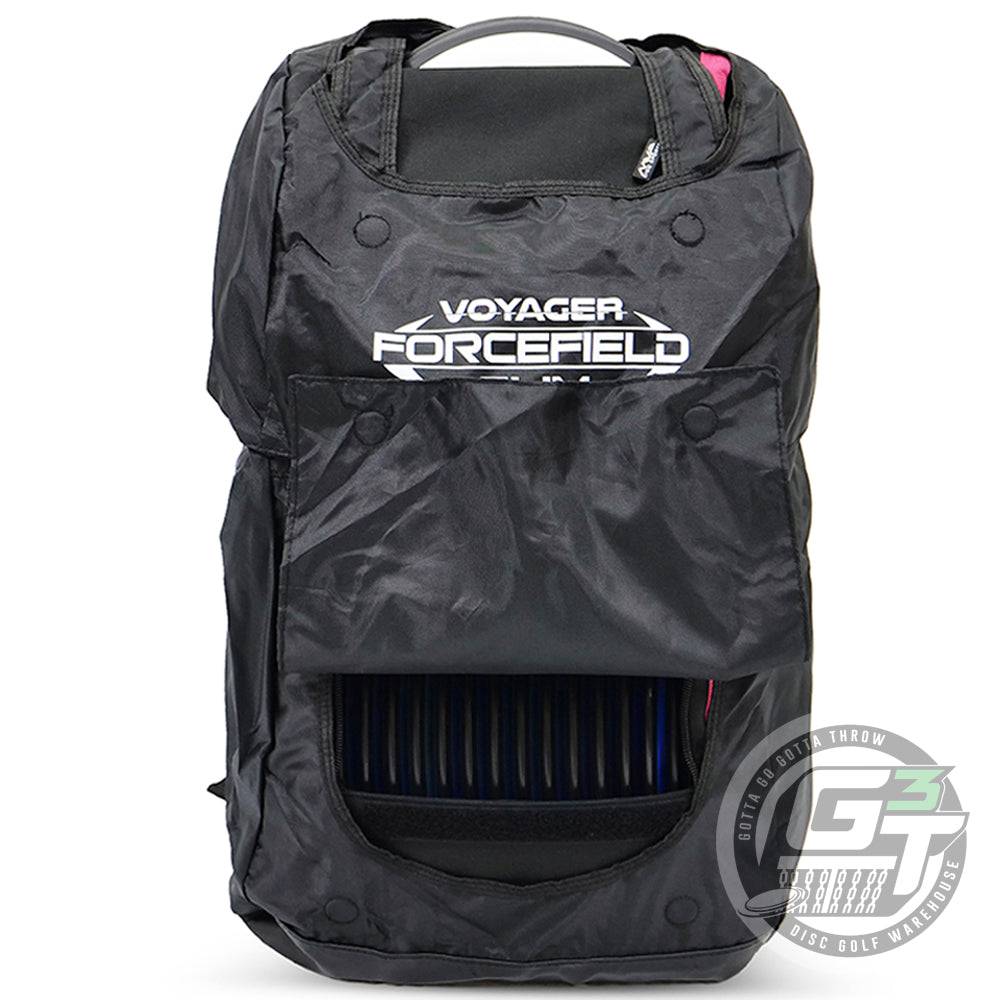 MVP Disc Sports Bag MVP Forcefield Voyager Slim Backpack Bag Rainfly