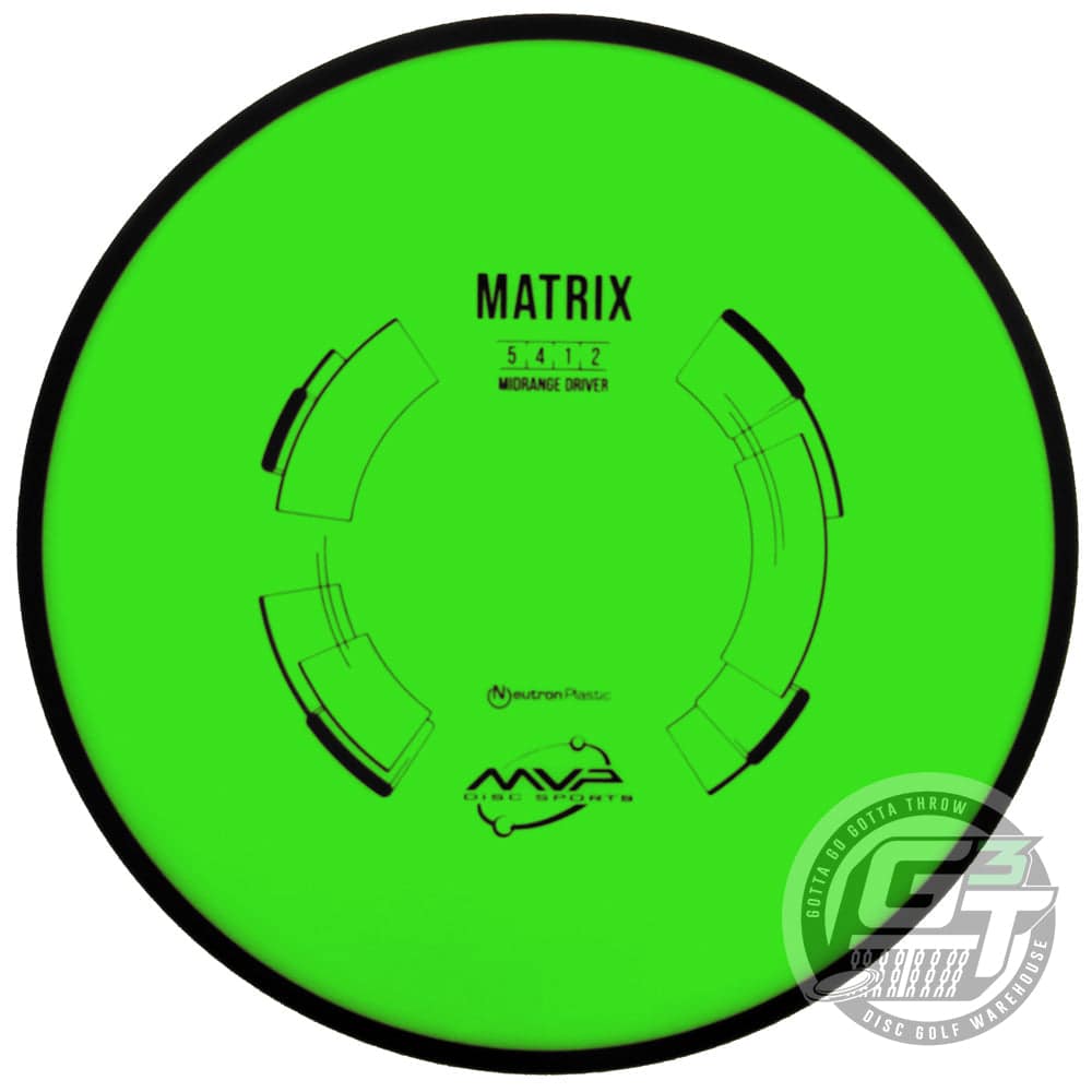 MVP Disc Sports Golf Disc MVP Neutron Matrix Midrange Golf Disc