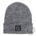 Prodigy Disc Apparel Heather Gray Prodigy Star Logo Knit Beanie Winter Disc Golf Hat