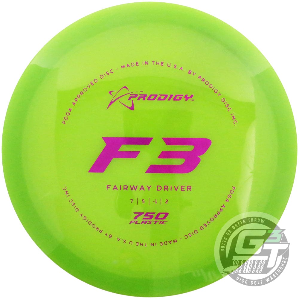 Prodigy Disc Golf Disc Prodigy 750 Series F3 Fairway Driver Golf Disc