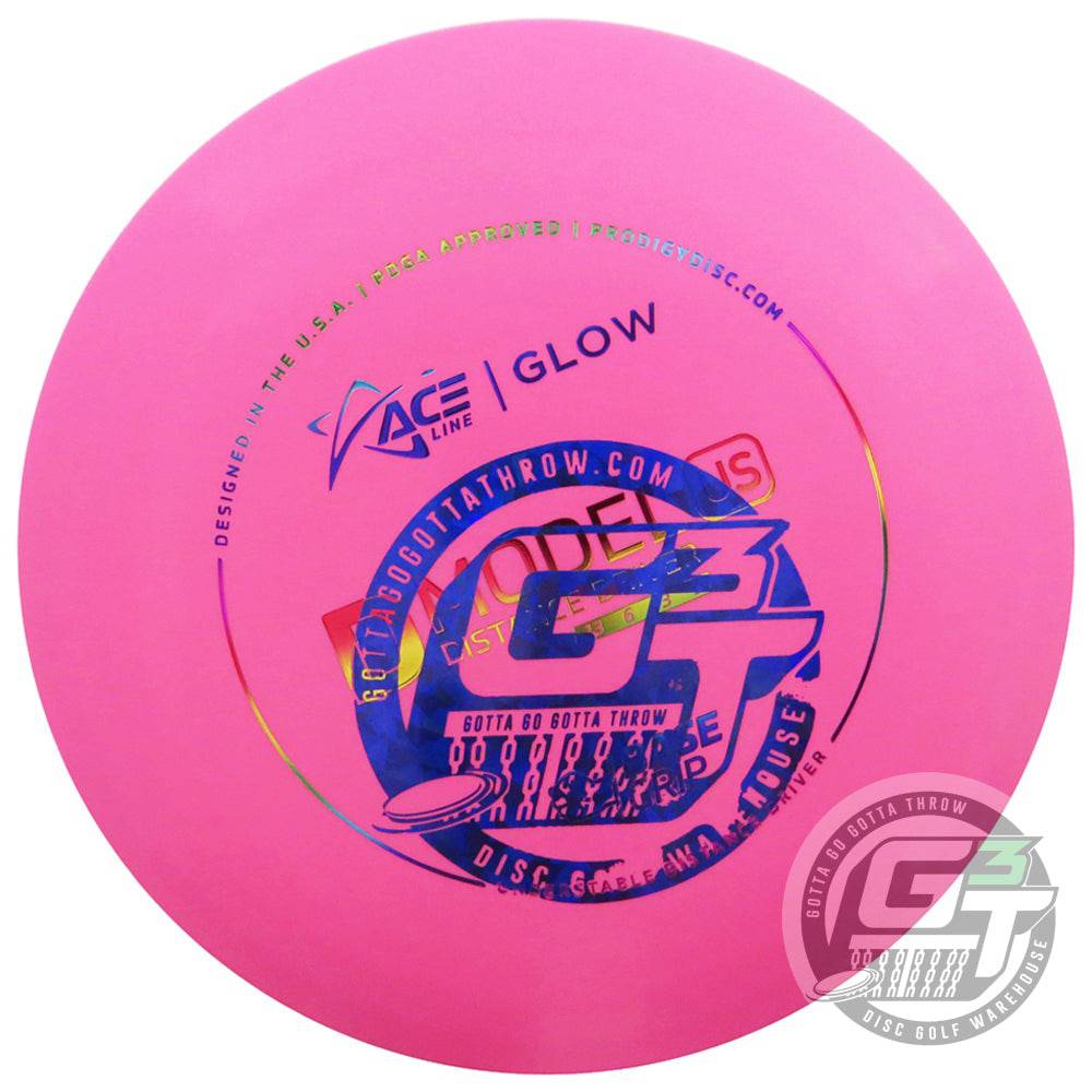 Prodigy Disc Golf Disc Prodigy Factory Second Ace Line Glow Base Grip D Model US Distance Driver Golf Disc