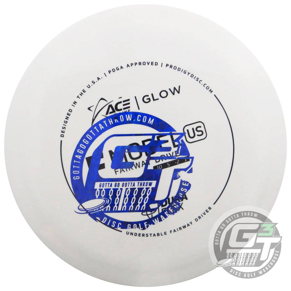 Prodigy Disc Golf Disc Prodigy Factory Second Ace Line Glow DuraFlex F Model US Fairway Driver Golf Disc