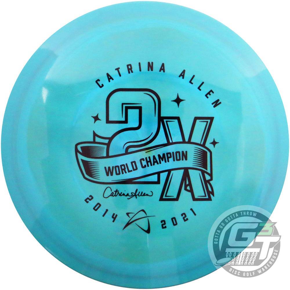 Prodigy Disc Golf Disc Prodigy Limited Edition Catrina Allen 2X World Champion 400G Spectrum F7 Fairway Driver Golf Disc