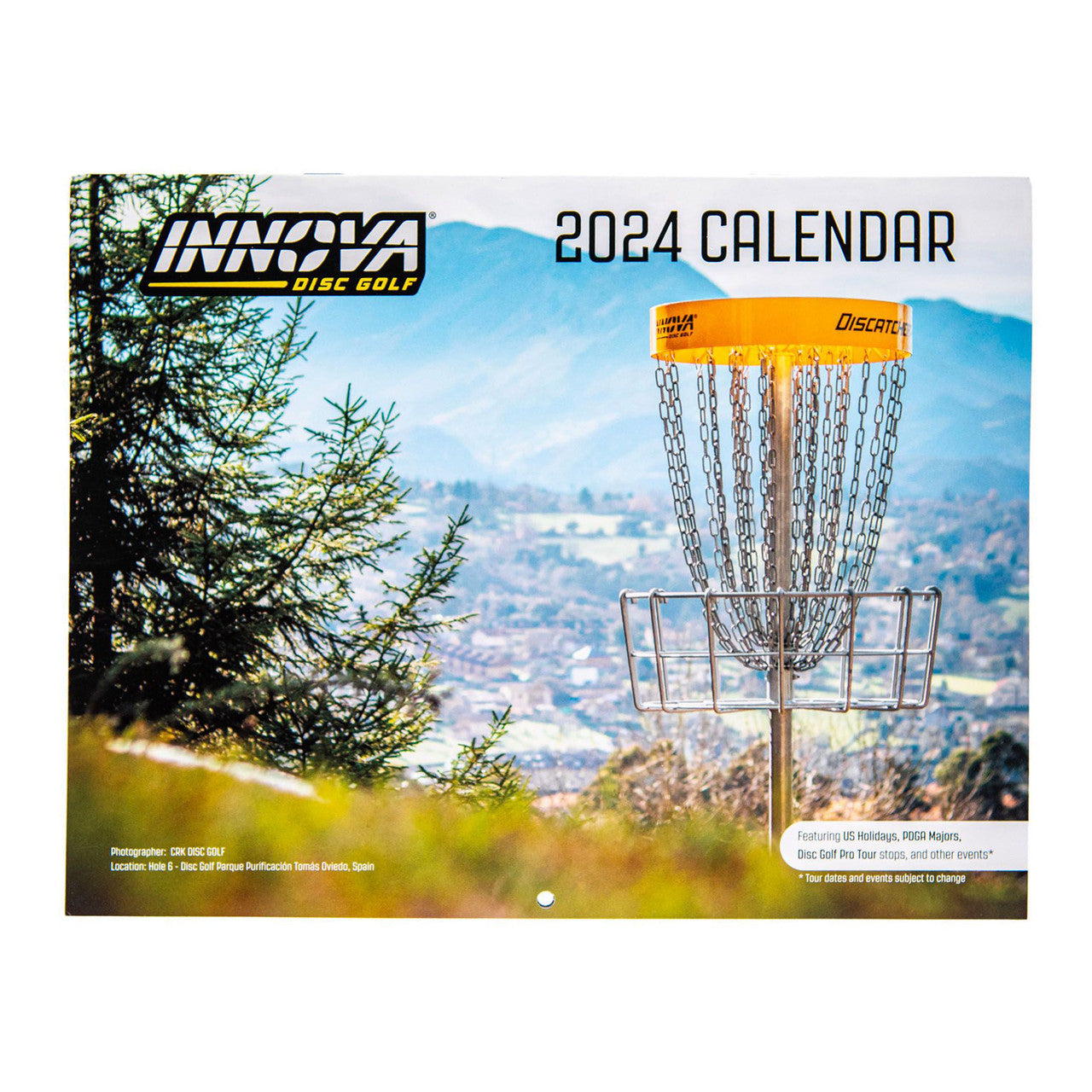 Innova 2024 Disc Golf Calendar