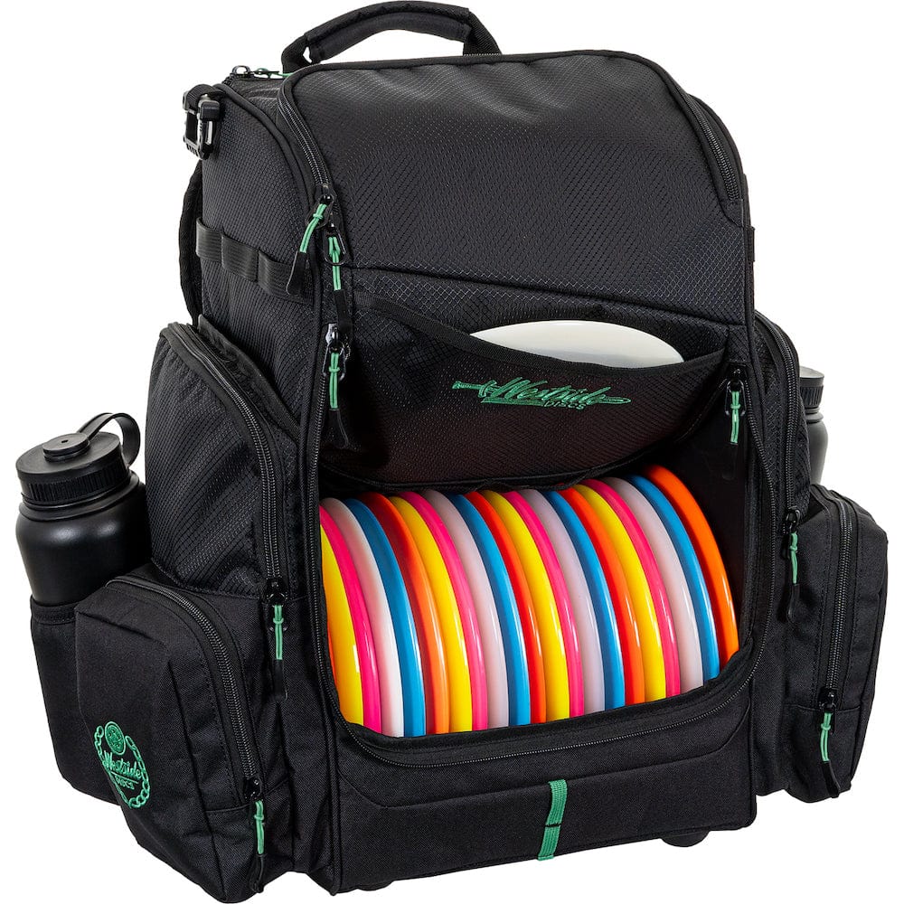 Westside Discs Bag Black Westside Discs Noble Backpack Disc Golf Bag