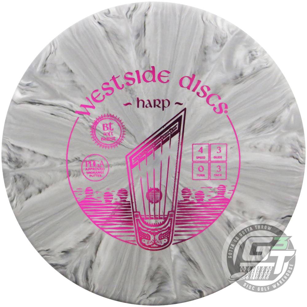 Westside Discs Golf Disc Westside BT Soft Burst Harp Putter Golf Disc