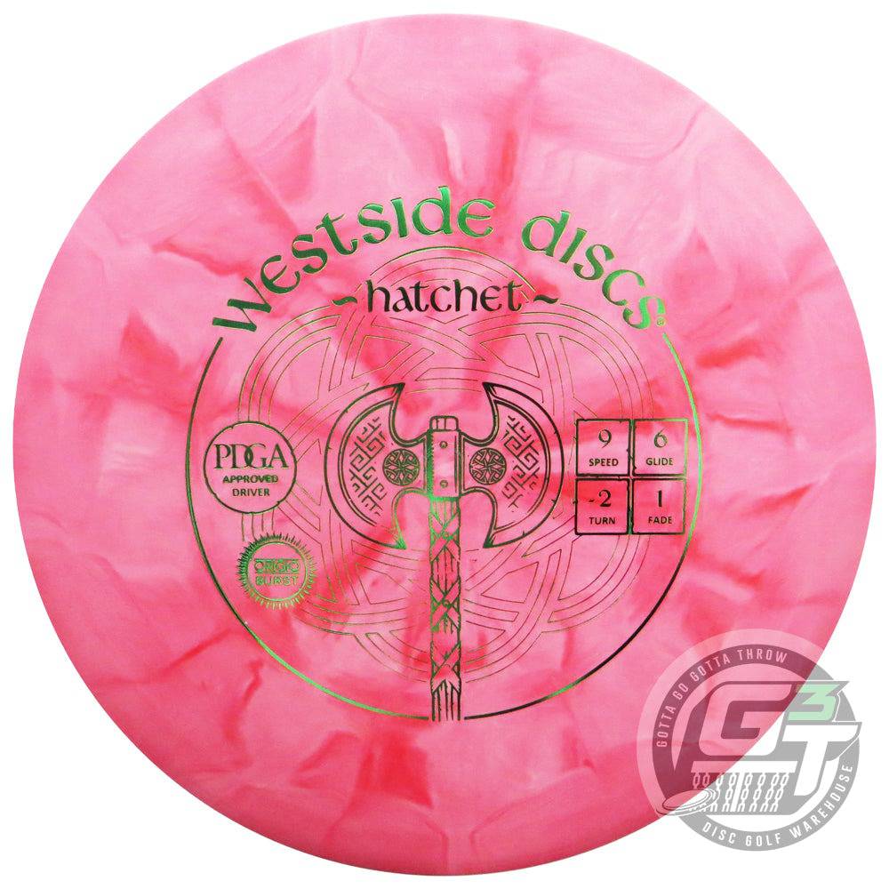 Westside Discs Golf Disc Westside Origio Burst Hatchet Fairway Driver Golf Disc