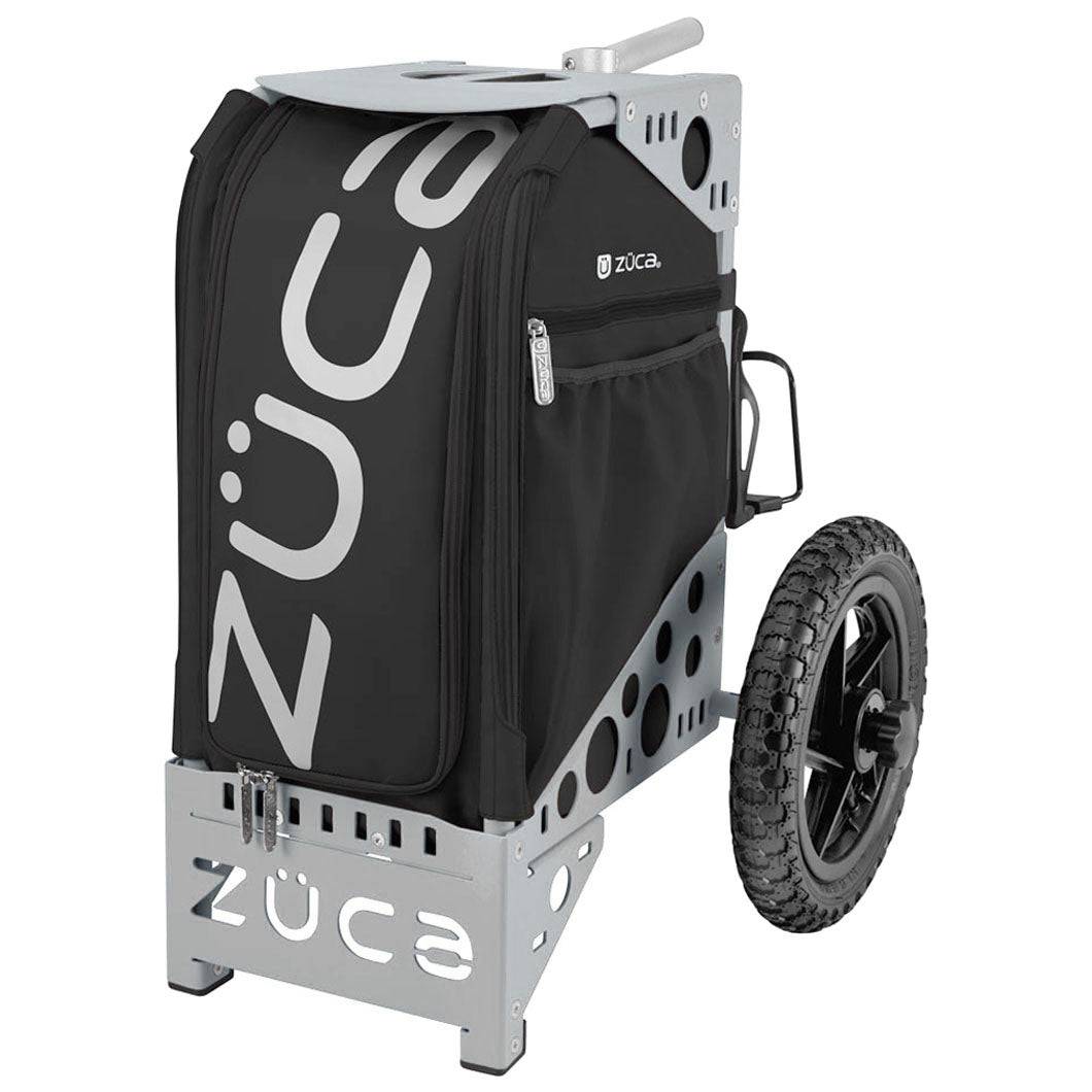 ZUCA Cart Gray / Onyx (Black w/ Silver) ZUCA Disc Golf Cart – Gray